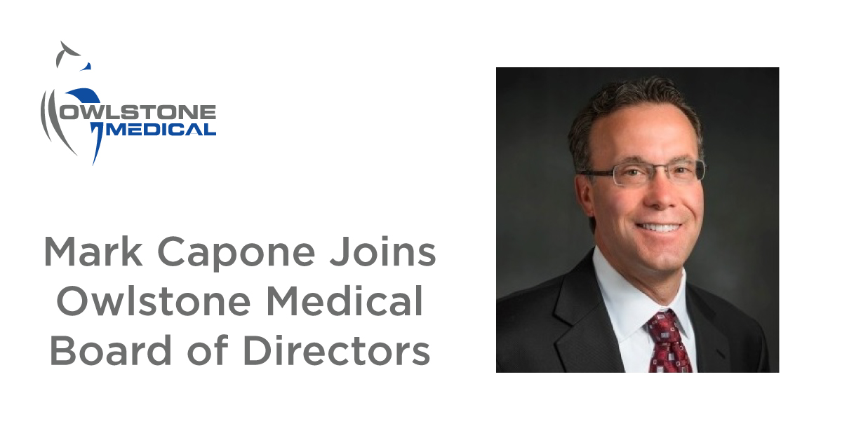 Owlstone Medical Appoints Mark Capone to Board of Directors