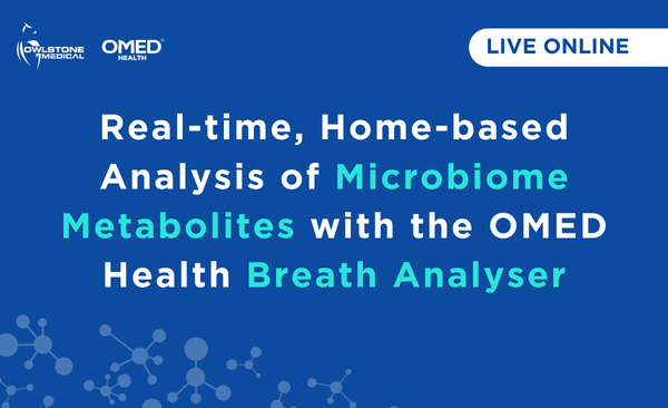 Real-time, home-based analysis of microbiome metabolites with the OMED Health Breath Analyzer